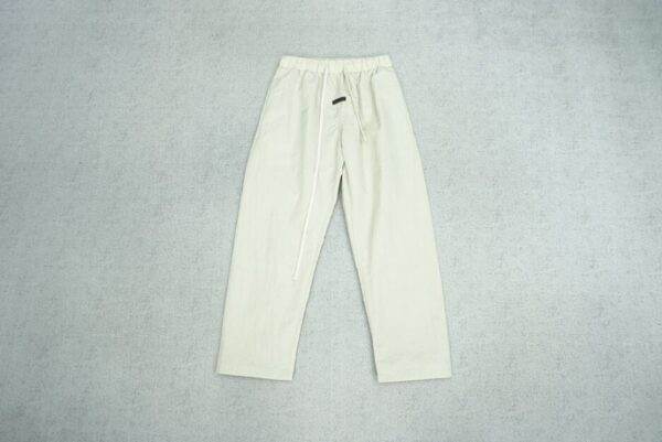 Essential Wide Leg White Sweatpant