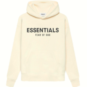 Essentials Beige Apricot Hoodie – Kids