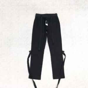 Essentials Fog Elastic Waist Black Sweatpant