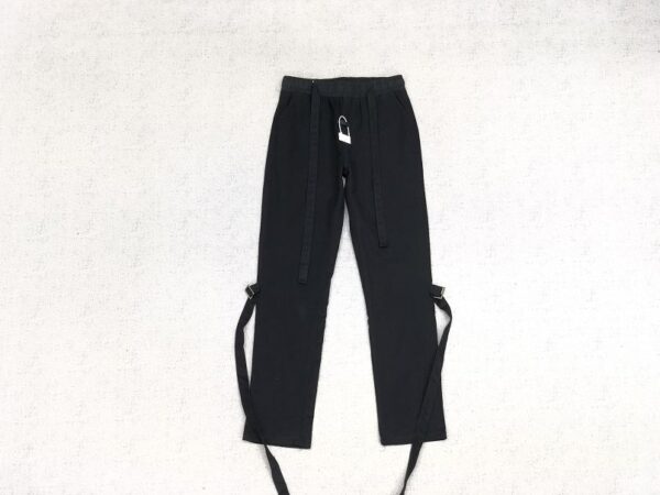 Essentials Fog Elastic Waist Black Sweatpant