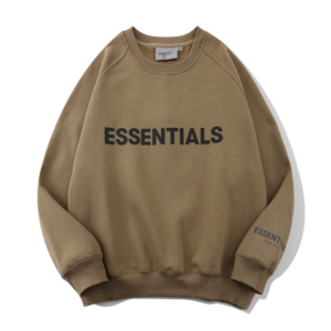 Essentials Khaki CrewNeck