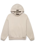 Fear of God Essentials Hoodie Silver Cloud