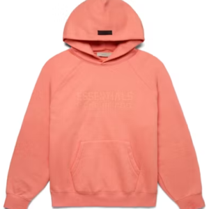 Fear of God Essentials Hoodie coral