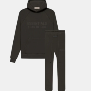 Fear of God Essentials Off Black Tracksuit