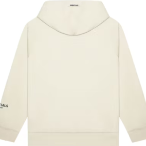 Fear of God Essentials Pullover Hoodie Applique Logo Buttercream