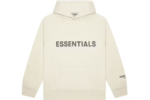 Fear of God Essentials Pullover Hoodie Applique Logo Buttercream