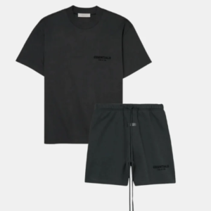 Fear of God Essentials Short Set Black