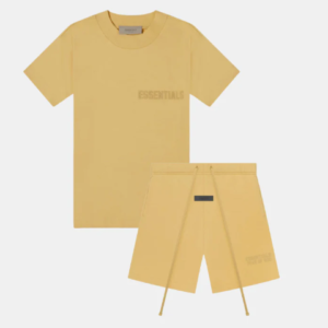 Fear of God Essentials Short Set Light Tuscan