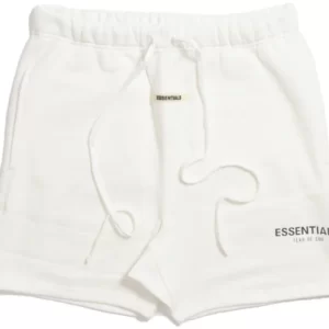 White Essentials Shorts