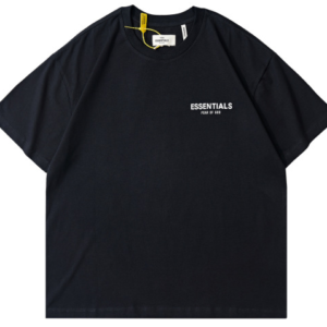 Essentials Fear Of God Basic Black Shirt